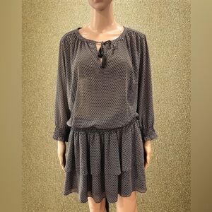 NWOT Scotch & Soda Smocked Mini Dress tres Jolie